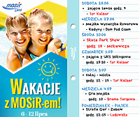 Pierwszy tydzień Wakacji z MOSiR-em