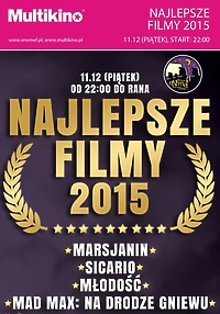 ENEMEF: Noc Najlepszych Filmów 2015 już 11 grudnia