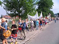 Happening na cześć patrona SP 16