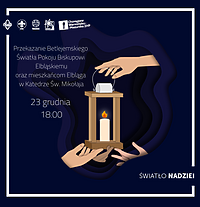 Harcerze przekażą Betlejemskie Światło Pokoju