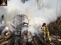 Harvester w ogniu