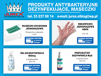 Hurtownia Jurex ma wszystko do walki z wirusem