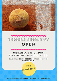 I turniej tenisa ziemnego w sezonie letnim