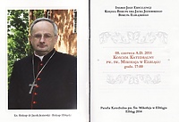 Ingres biskupa Jacka Jezierskiego w niedzielę