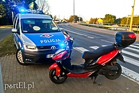 Jechał skuterem pod wpływem alkoholu