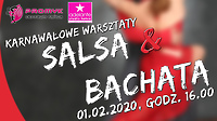 Karnawałowe warsztaty „Salsa & Bachata”