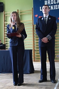 Klasa mundurowa kończy szkołę