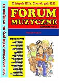 Kolejne Forum Muzyczne