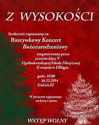 Koncert bożonarodzeniowy w Galerii EL