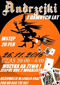 Koncertowe Andrzejki w Pubie Sąsiedzi