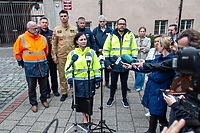 Szpital uratowany przed wodą, okolice zalane