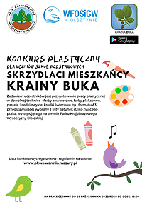 Konkurs plastyczny Skrzydlaci mieszkańcy Krainy Buka
