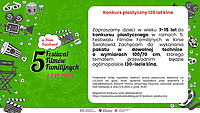 Konkurs plastyczny 130 lat kina w ramach 5. Festiwalu Filmów Familijnych w Kinie Światowid