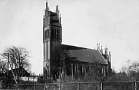 Dawno temu w Elblągu... Do końca zbliżała się budowa kościoła na Zawadzie