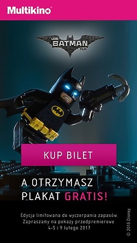 „Lego® Batman: film” przedpremierowo i plakaty animacji gratis