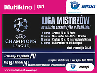 Liga Mistrzów na wielkim ekranie!