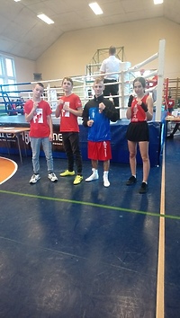 Listopadowe starty w UKS Kontra (boks)