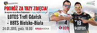 LOTOS Trefl kontra BBTS: oni wygrali bilety