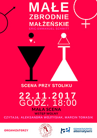 Małe zbrodnie małżeńskie czyli kolejne spotkanie Sceny przy stoliku