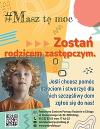 Masz tę moc, zostań rodzicem zastępczym