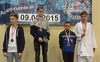 Elblążanie z kompletem medali (karate)