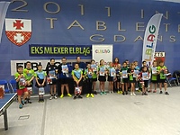 Mikołaje przy tenisowym stole