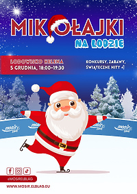 Mikołajkowa zabawa na lodzie