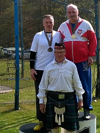 Grad medali elbląskich mastersów w MP w Sopocie  (lekkoatletyka)