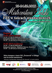 Mistrzostwa Polski FTS w tańcach standardowych w CSE Światowid