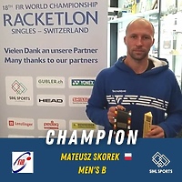 Mistrzostwa świata w racketlonie. Sukces Skorka