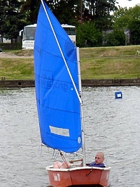 Młodzi żeglarze na Bulwarze