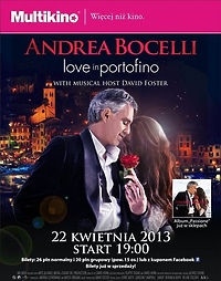 Multikino: Andrea Bocelli