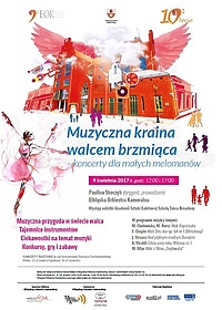 „Muzyczna kraina walcem brzmiąca” – koncert dla małych melomanów