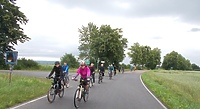Na rowerach do Kamienia Trzech Krzyży