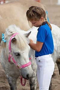 Niebieskie zawody z cyklu Pony Cup na zakończenie letniego sezonu