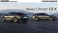 Nowy Citroën C5 X - odkryj nowe znaczenie stylu i komfortu | HADM Gramatowski