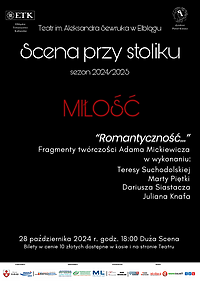 Nowy sezon „Sceny przy stoliku”