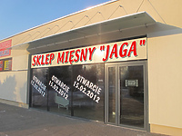 Nowy sklep w dawnej Spyży
