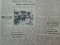 Ochotnicze hufce pracy budują elbląską wieś