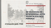 Od Volckmara do Nitschmanna. Język polski w dziejach Pomorza