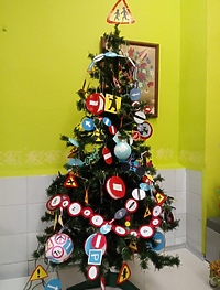 „Odblaskowa choinka”. Konkurs dla przedszkolaków