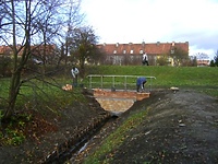 Nowe mostki w Parku Kajki