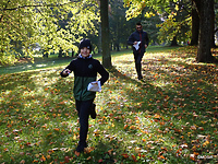 Orientowali się w parku Modrzewie