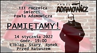 Pamięć o prezydencie Adamowiczu