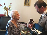 Pani Barbara Pączek z kordelasem leśnika