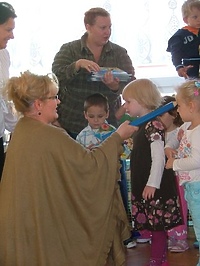 Wesołe i dzielne przedszkolaki