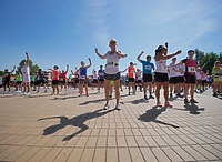 Piątka dla każdego przed  Biegiem Piekarczyka