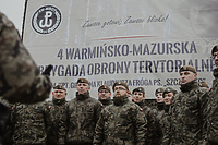 Pierwsza promocja podoficerska terytorialsów