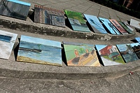 Pierwszaki na plenerze malarsko-fotograficznym Tolkmicko 2012