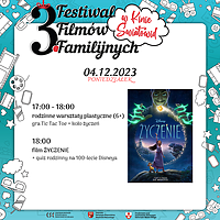 Pierwszy dzień Festiwalu Filmów Familijnych z Disneyem